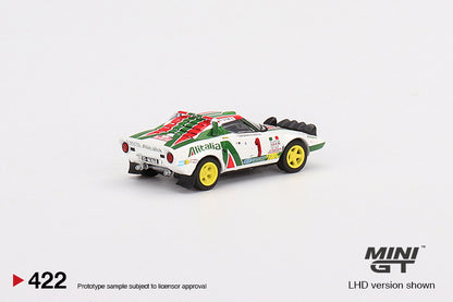Mô hình xe Mini GT 1:64 Lancia Stratos HF 1977 Rally MonteCarlo Winner #1 - MGT00422