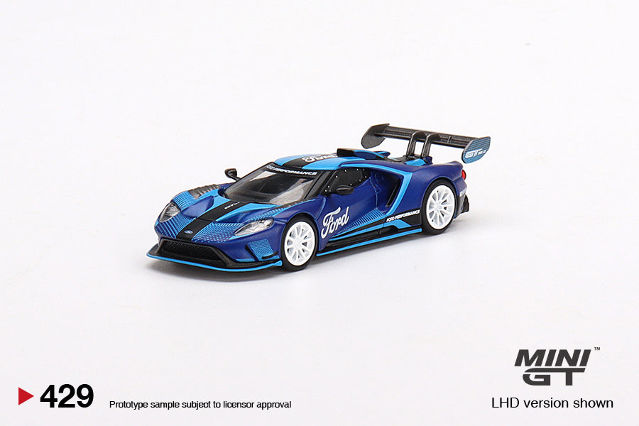 Mô hình xe Mini GT 1:64 Ford GT MK II Ford Performance - MGT00429
