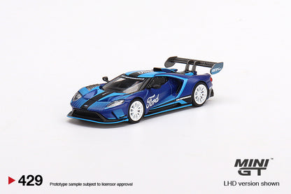 Mô hình xe Mini GT 1:64 Ford GT MK II Ford Performance - MGT00429