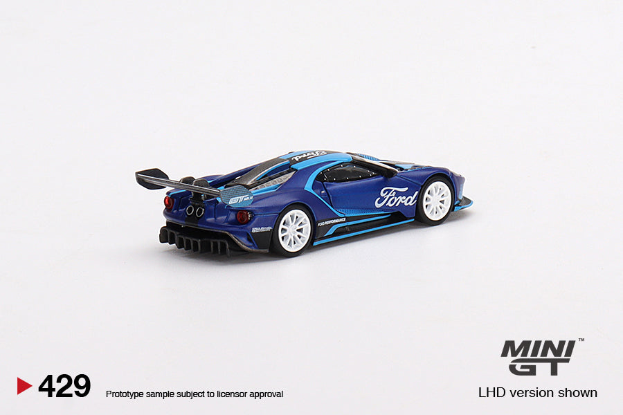 Mô hình xe Mini GT 1:64 Ford GT MK II Ford Performance - MGT00429