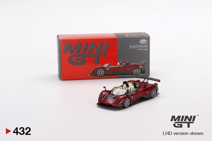 Mô hình xe Mini GT 1:64 Pagani Zonda HP Barchetta Rosso Dubai - MGT00432