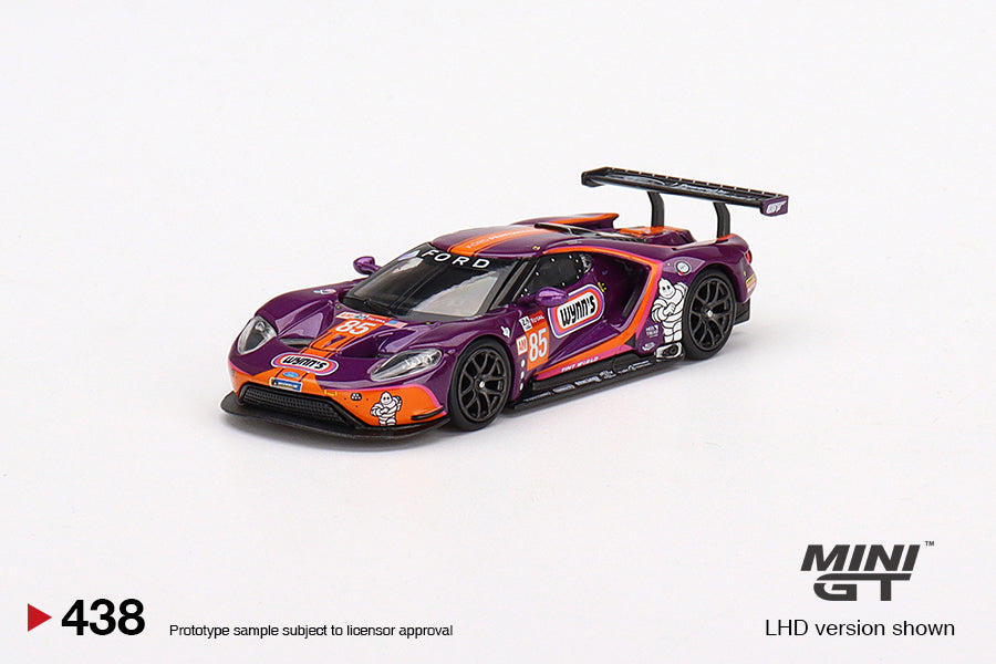 Mô hình xe Mini GT 1:64 Ford GT #85 2019 24 Hrs of Le Mans LM GTE-Am - MGT00438