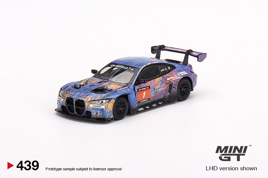 Mô hình xe Mini GT 1:64 BMW M4 GT3 #1 2022 12H Mugello Winner - MGT00439