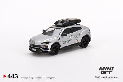 Mô hình xe Mini GT 1:64 Lamborghini Urus UNLOCK ANY ROAD HONG KONG HK Exclusive - MGT00443