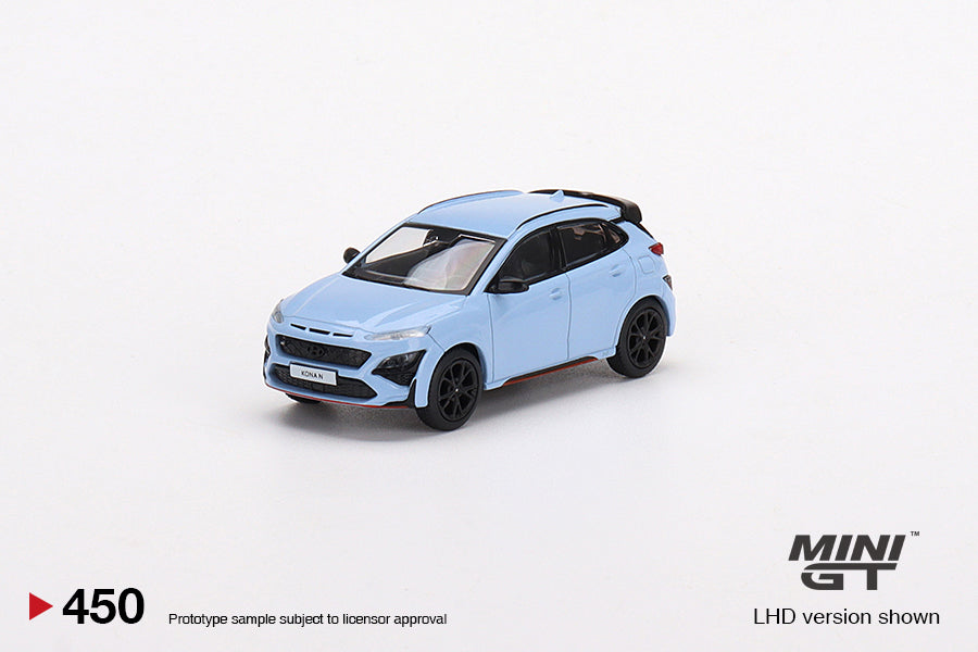 Mô hình xe Mini GT 1:64 Hyundai KONA N Performance Blue - MGT00450
