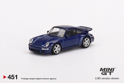 Mô hình xe Mini GT 1:64 RUF CTR Anniversary Dark Blue - MGT00451