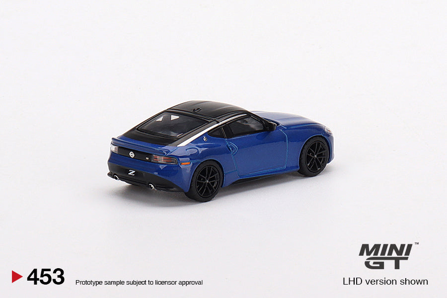 Mô hình xe Mini GT 1:64 Nissan Z Performance 2023 Seiran Blue - MGT00453