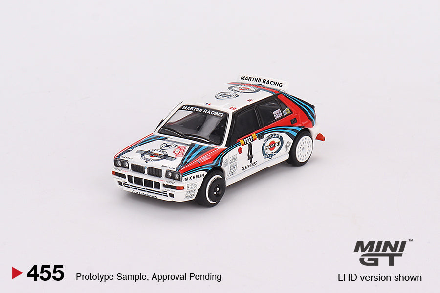 Mô hình xe Mini GT 1:64 Lancia Delta HF Integrale Evoluzione 1992 Rally MonteCarlo Winner #4 - MGT00455