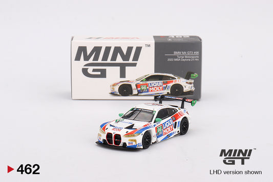 Mô hình xe Mini GT 1:64 BMW M4 GT3 #96 2022 IMSA Daytona 24 Hrs - MGT00462