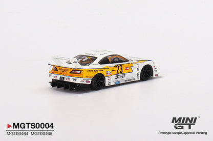 Mô hình xe Mini GT 1:64 LB-Super Silhouette Nissan S15 SILVIA Presentation - MGT00465