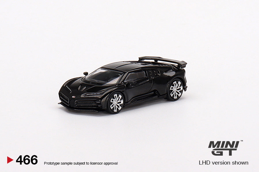 Mô hình xe Mini GT 1:64 Bugatti Centodieci Black - MGT00466