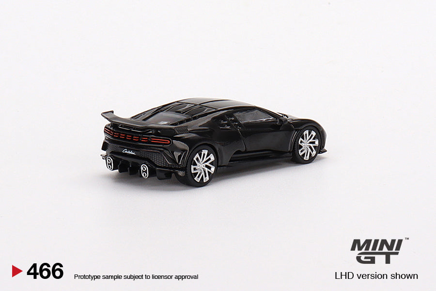 Mô hình xe Mini GT 1:64 Bugatti Centodieci Black - MGT00466