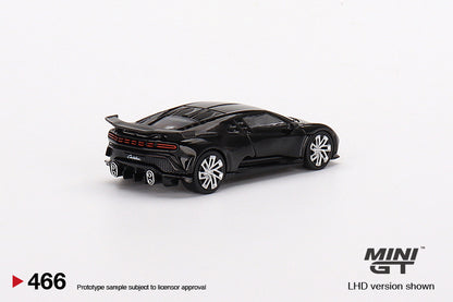 Mô hình xe Mini GT 1:64 Bugatti Centodieci Black - MGT00466