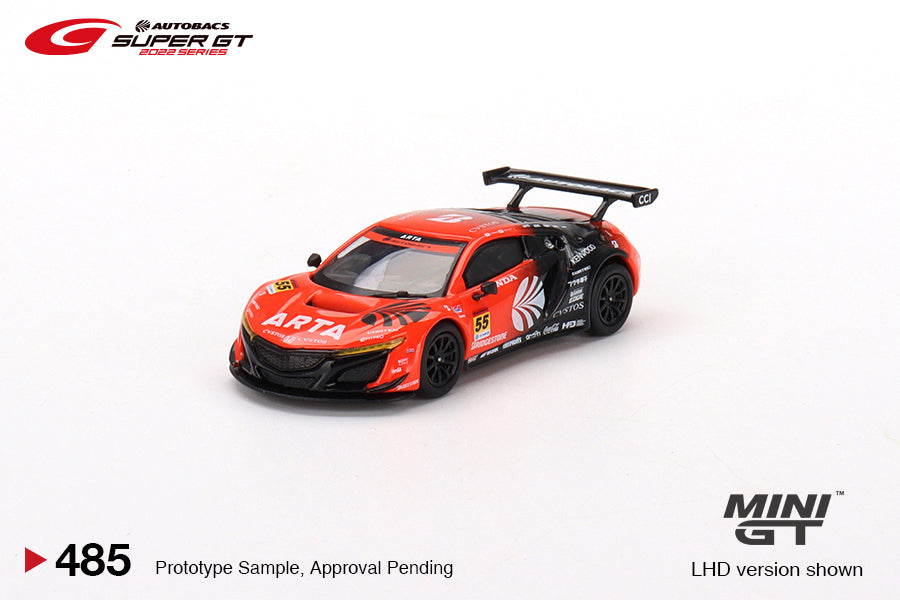 Mô hình xe Mini GT 1:64 Honda NSX GT3 EVO22 #55 ARTA 2022 Super GT Series - MGT00485