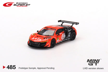 Mô hình xe Mini GT 1:64 Honda NSX GT3 EVO22 #55 ARTA 2022 Super GT Series - MGT00485