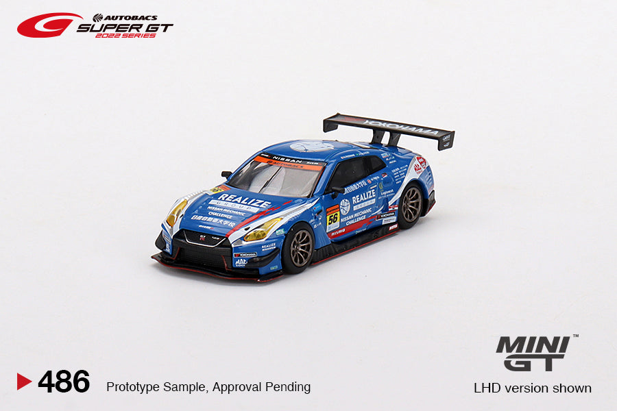Mô hình xe Mini GT 1:64 Nissan GT-R NISMO GT3 #56 KONDO RACING 2022 Super GT Series - MGT00486