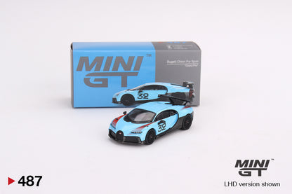 Mô hình xe Mini GT 1:64 Bugatti Chiron Pur Sport - MGT00487