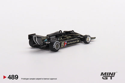 Mô hình xe Mini GT 1:64 Lotus 78 #5 1977 Presentation - MGT00489