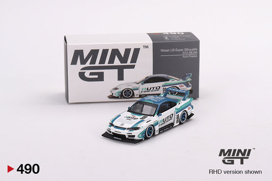 Mô hình xe Mini GT 1:64 Nissan LB-Super Silhouette S15 SILVIA Auto Finesse - MGT00490