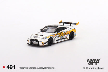 Mô hình xe Mini GT 1:64 Nissan LB-Silhouette WORKS GT 35GT-RR Ver.2 LB Racing Formula Drift 2022 - MGT00491