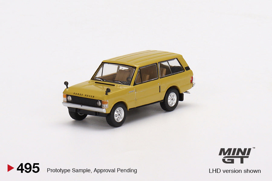Mô hình xe Mini GT 1:64 Range Rover 1971 Bahama Gold - MGT00495