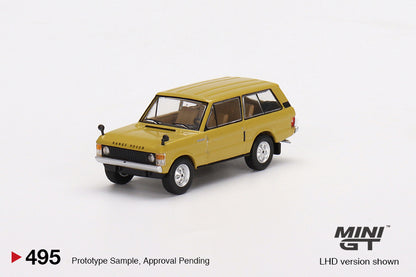 Mô hình xe Mini GT 1:64 Range Rover 1971 Bahama Gold - MGT00495