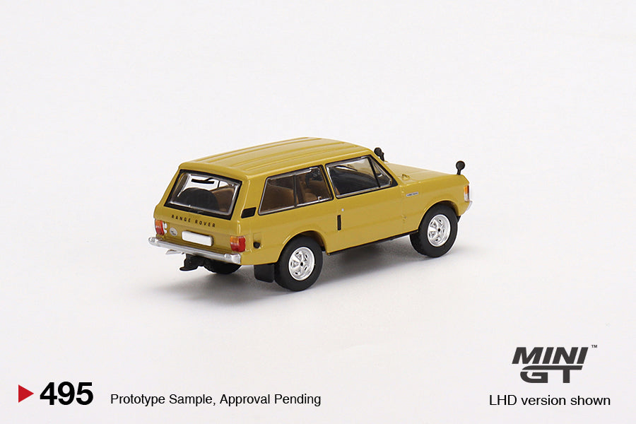 Mô hình xe Mini GT 1:64 Range Rover 1971 Bahama Gold - MGT00495