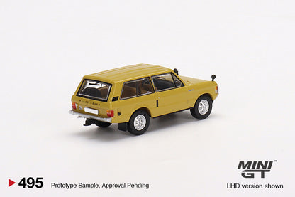 Mô hình xe Mini GT 1:64 Range Rover 1971 Bahama Gold - MGT00495