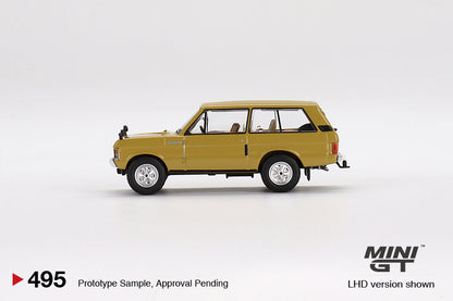 Mô hình xe Mini GT 1:64 Range Rover 1971 Bahama Gold - MGT00495