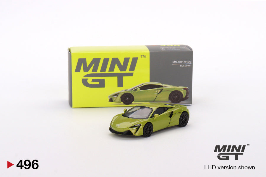 Mô hình xe Mini GT 1:64 McLaren Artura Flux Green - MGT00496