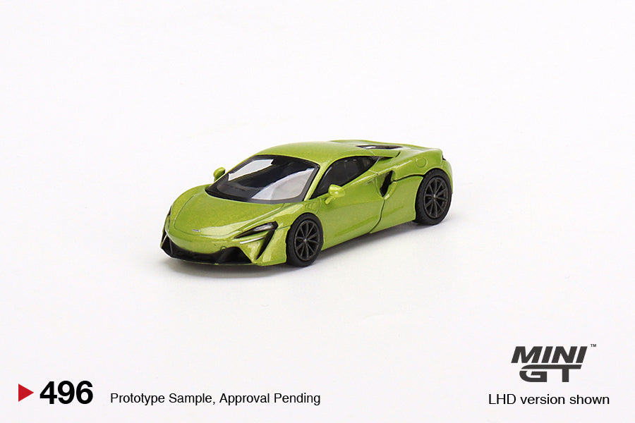 Mô hình xe Mini GT 1:64 McLaren Artura Flux Green - MGT00496