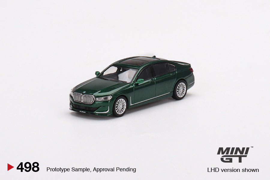 Mô hình xe Mini GT 1:64 BMW Alpina B7 xDrive Alpina Green Metallic - MGT00498