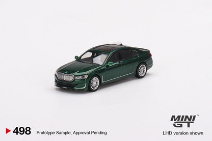 Mô hình xe Mini GT 1:64 BMW Alpina B7 xDrive Alpina Green Metallic - MGT00498