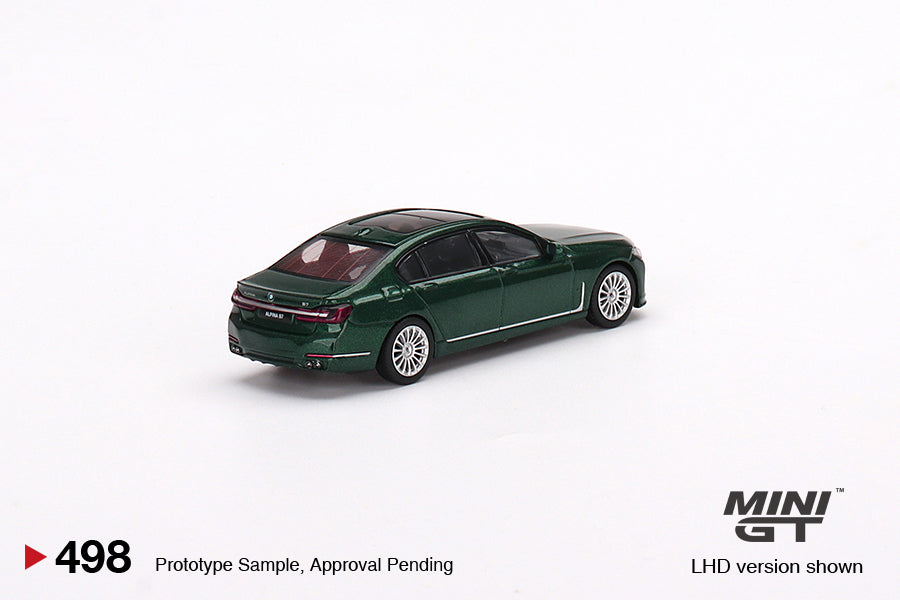 Mô hình xe Mini GT 1:64 BMW Alpina B7 xDrive Alpina Green Metallic - MGT00498