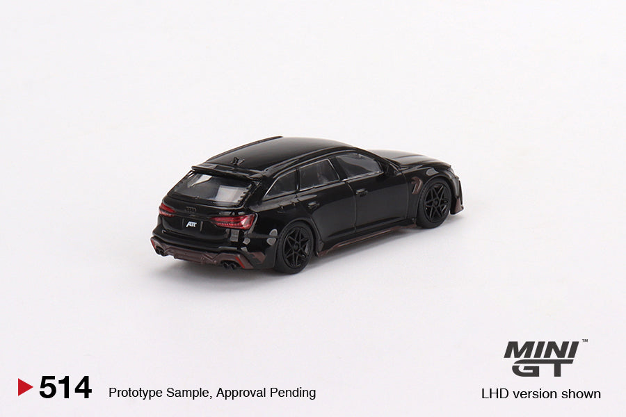 Mô hình xe Mini GT 1:64 ABT Audi RS6 Johann Abt Signature Edition Black - MGT00514