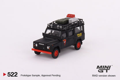 Mô hình xe Mini GT 1:64 Land Rover Defender 110 Mobile Brigade Corps (KORPS BRIMOB) - MGT00522