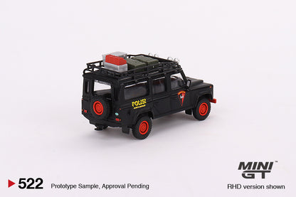 Mô hình xe Mini GT 1:64 Land Rover Defender 110 Mobile Brigade Corps (KORPS BRIMOB) - MGT00522