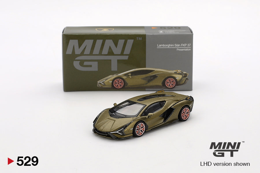 Mô hình xe Mini GT 1:64 Lamborghini Sián FKP 37 Presentation - MGT00529