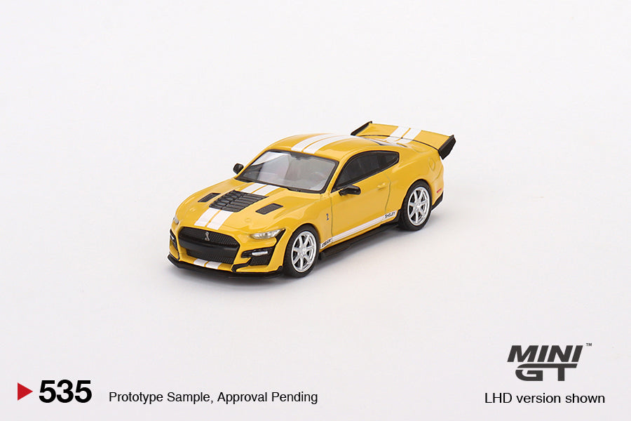 Mô hình xe Mini GT 1:64 Shelby GT500 Dragon Snake Concept Yellow - MGT00535