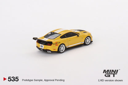 Mô hình xe Mini GT 1:64 Shelby GT500 Dragon Snake Concept Yellow - MGT00535