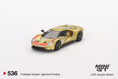 Mô hình xe Mini GT 1:64 Ford GT Holman Moody Heritage Edition - MGT00536
