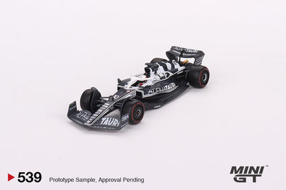 Mô hình xe Mini GT 1:64 AlphaTauri AT03 #10 Pierre Gasly 2022 Abu Dhabi Grand Prix - MGT00539