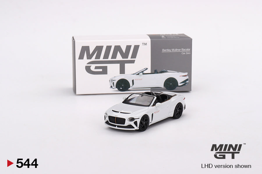 Mô hình xe Mini GT 1:64 Bentley Mulliner Bacalar Car Zero - MGT00544