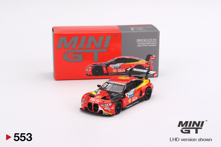 Mô hình xe Mini GT 1:64 BMW M4 GT3 #31 Schubert Motorsport 2022 DTM Champion - MGT00553