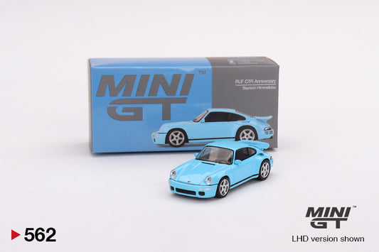 Mô hình xe Mini GT 1:64 RUF CTR Anniversary Bayrisch Himmelblau - MGT00562
