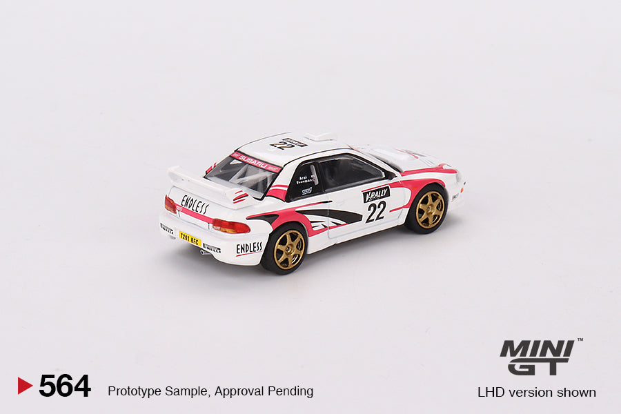 Mô hình xe Mini GT 1:64 SUBARU Impreza WRC98 1999 Rally Tour de Corse #22 - MGT00564