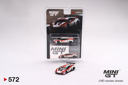 Mô hình xe Mini GT 1:64 Lamborghini Huracán GT3 EVO #88 “Weibo Primez LAMBORGHINI GT3” JLOC 2022 SUPER GT SERIES - MGT00572