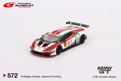 Mô hình xe Mini GT 1:64 Lamborghini Huracán GT3 EVO #88 “Weibo Primez LAMBORGHINI GT3” JLOC 2022 SUPER GT SERIES - MGT00572