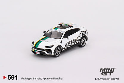 Mô hình xe Mini GT 1:64 Lamborghini Urus 2022 Macau GP Official Safety Car - MGT00591