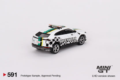 Mô hình xe Mini GT 1:64 Lamborghini Urus 2022 Macau GP Official Safety Car - MGT00591